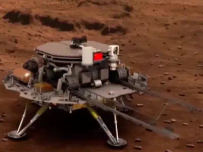 China Became Second Country After US to Land On The Red Planet