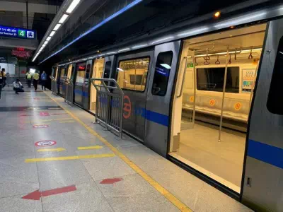 Metro Services In Few Zones Shut Down Due to Farmers Protest Delhi