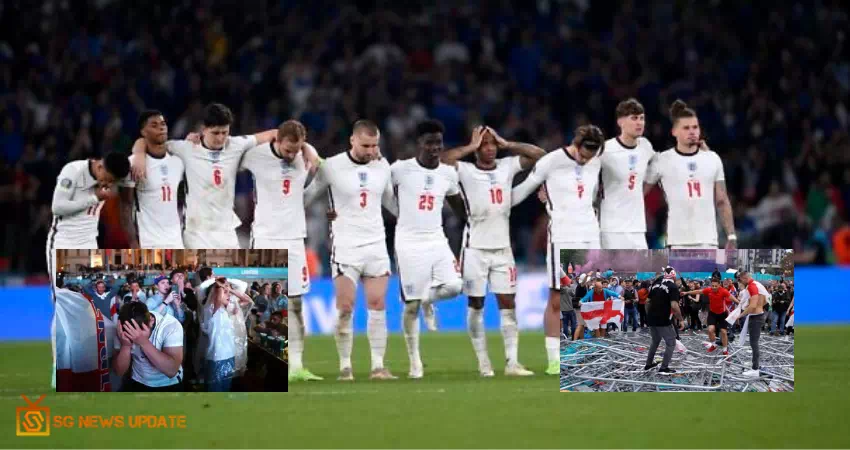 Euro Cup 2020: Angry England Fans Indulged in Toxic Behavior After Lost
