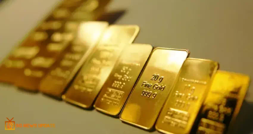 For what reason is the price of gold falling?