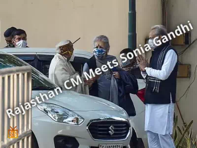Rajasthan Cabinet Reshuffle: CM Ashok Gehlot Meets Sonia Gandhi In Delhi