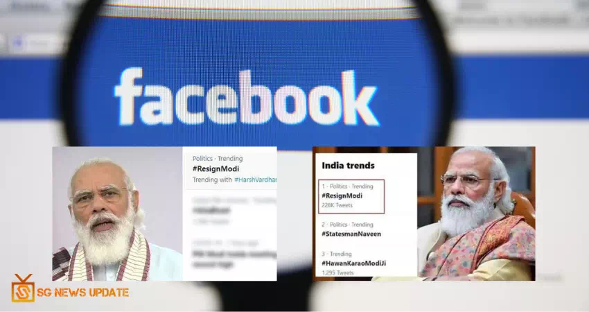 Facebook Restored Hashtag Calling For PM Modi To Resign Over Pandemic