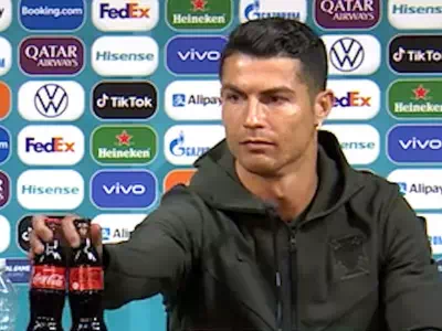 Cristiano Ronaldo Small Move Made The Coca Cola Suffer $4 Billion Loss
